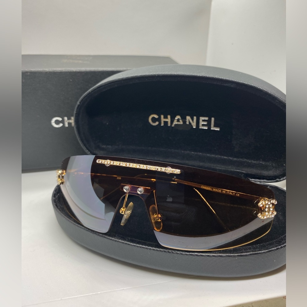 Gorgeous Brown Tint Chanel Sunglasses